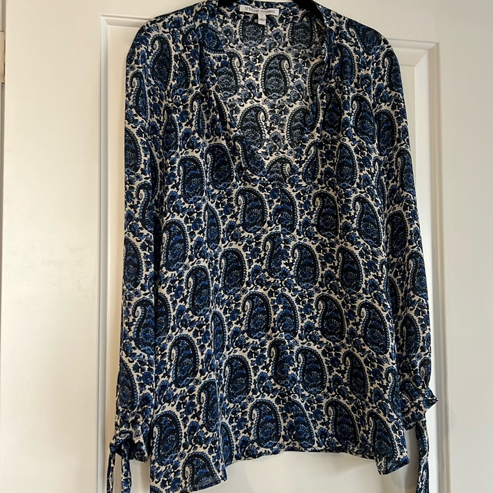 10 Crosby Derek lam silk blouse